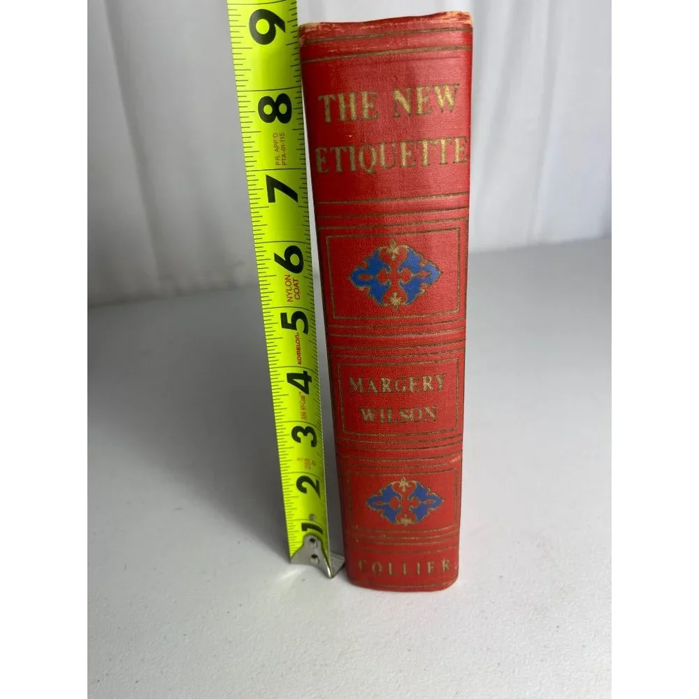 The New Etiquette Margery Wilson Book Collier 1940 Modern Code Social Behavior - Picture 2 of 16